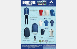 Tous les produits aux couleurs du club